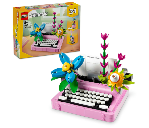 LEGO Creator 31169 Maszyna do pisania z kwiatami - 1283669 - zdjęcie 2